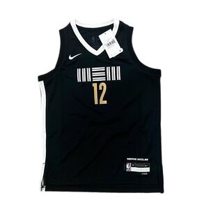 Kids Youth Nike Ja Morant Memphis Grizzlies Black City Edition Jersey